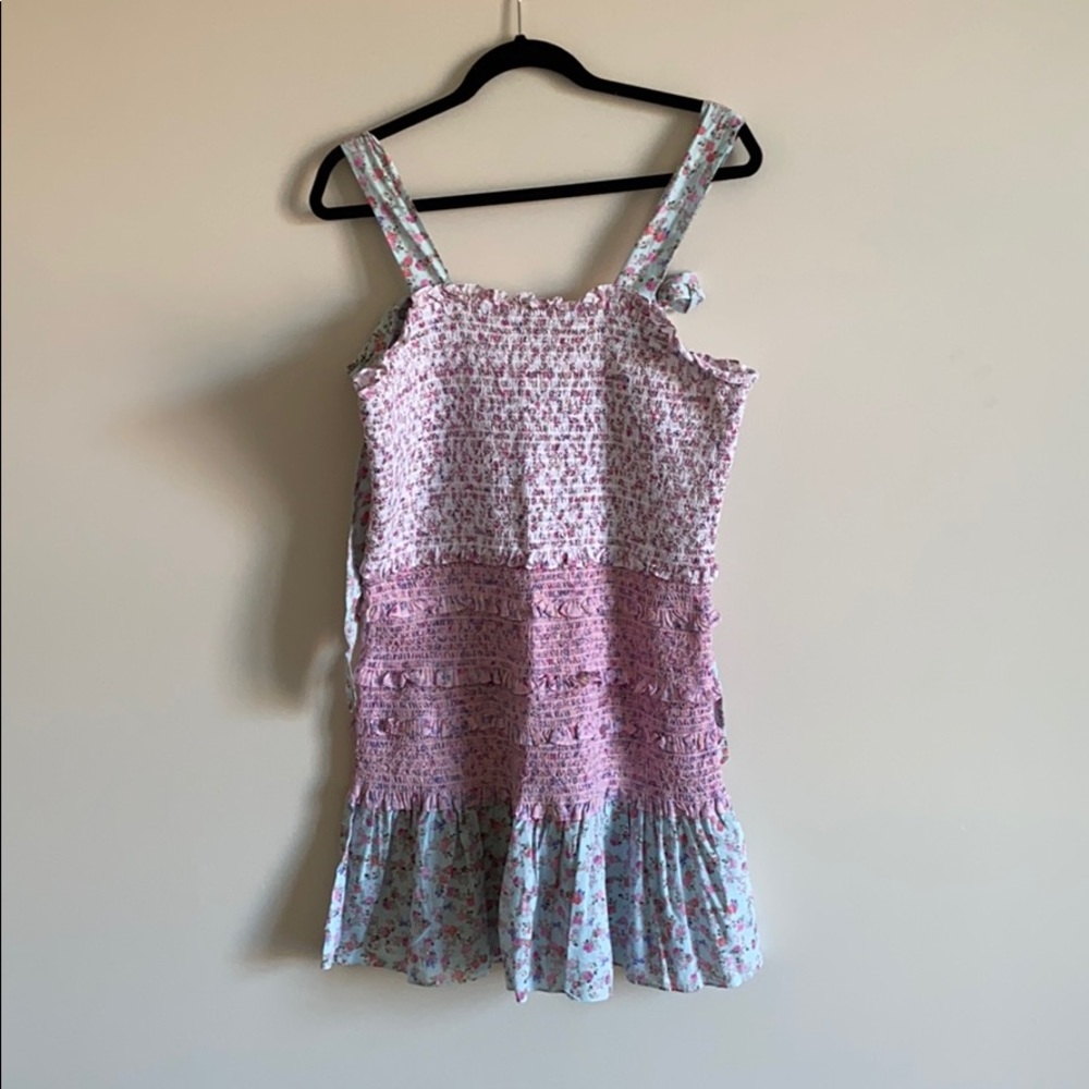 Love Shack Fancy X Target dress with flowers